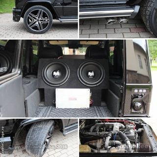 Mercedes-Benz G 300 G63 AMG BRABUS LOOK 3.0 R6 BI-TURBO 140kW