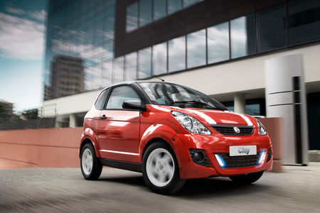Aixam E-City. Foto: Polaris Aixam E-City. Foto: Polaris