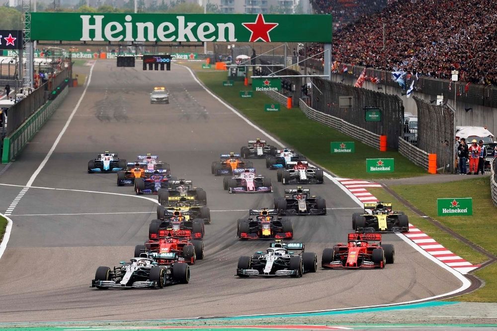 F1: Aprillis Hiina etappi ei toimu